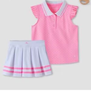 🫐3/$30 Tommy Bahama Pink Polka Dot Active Set size 24m
